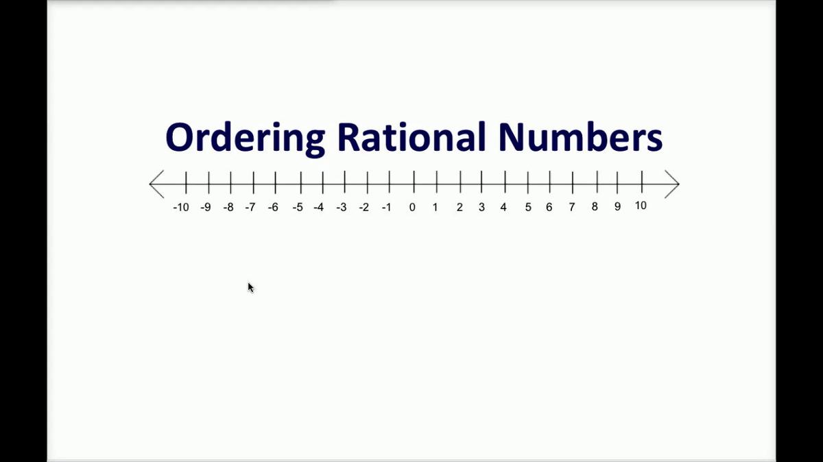 Math 8 Unit 6 Ordering Rational Numbers (Positive).mp4