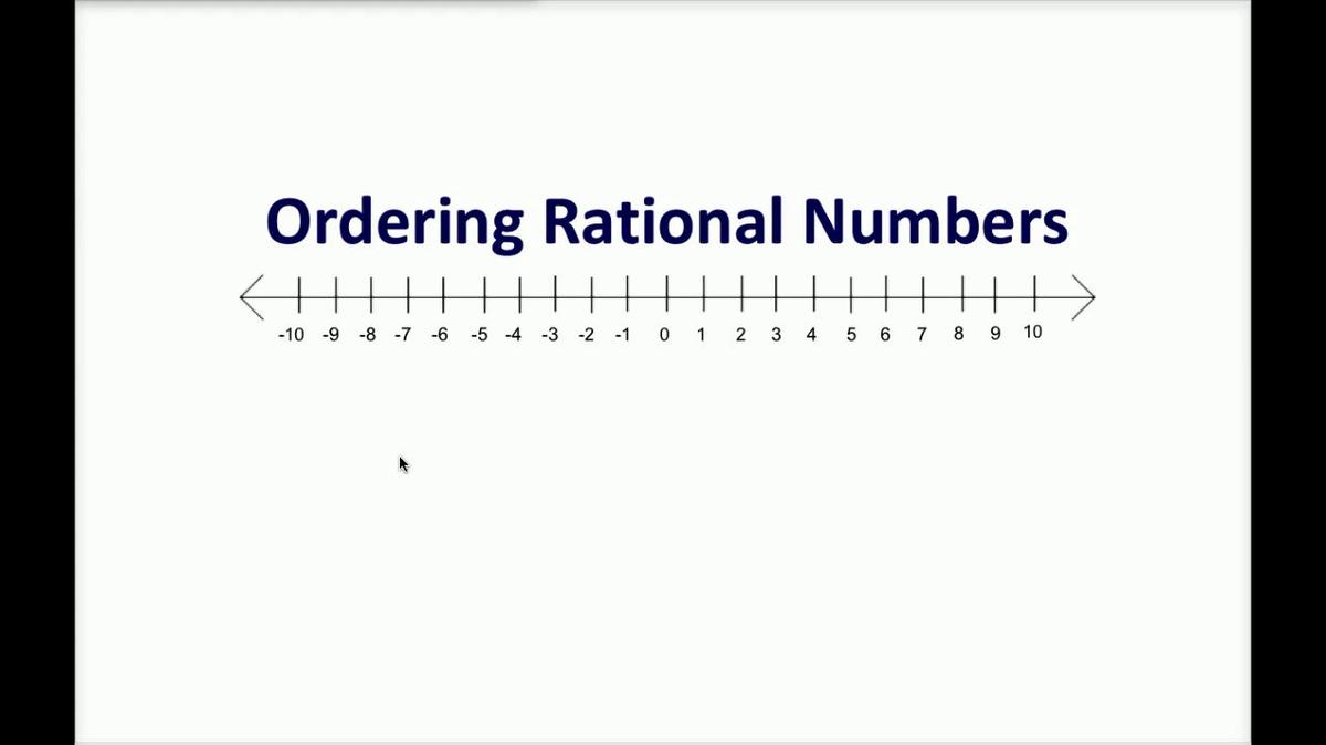 Math 8 Unit 6 Ordering Rational Numbers (Positive).mp4