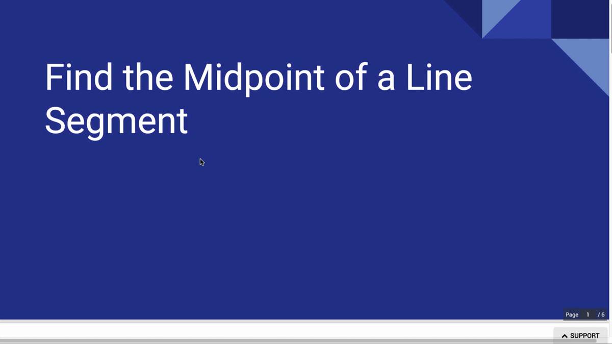 Midpoint of a Line Segment.mp4