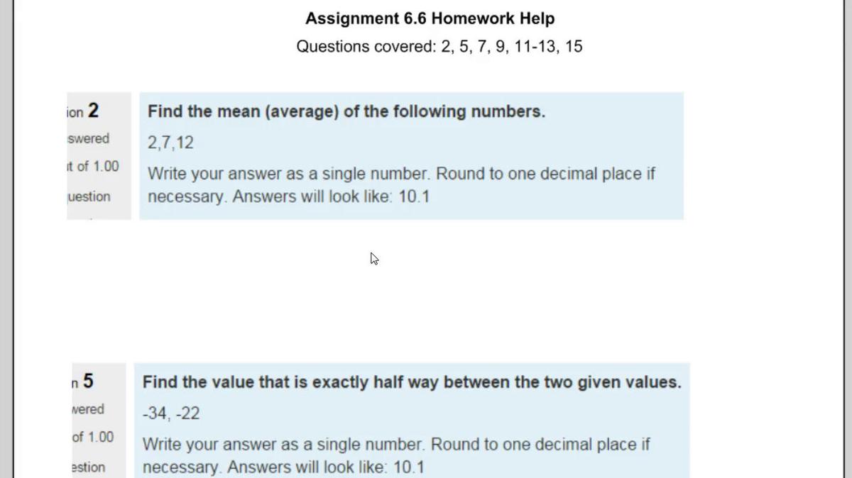 Assignment 6.6 Homework Help.mp4