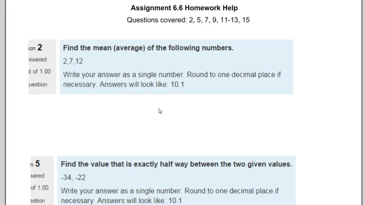 Assignment 6.6 Homework Help.mp4
