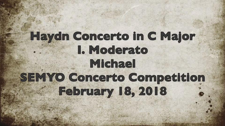 Michael - SEMYO Haydn.mp4