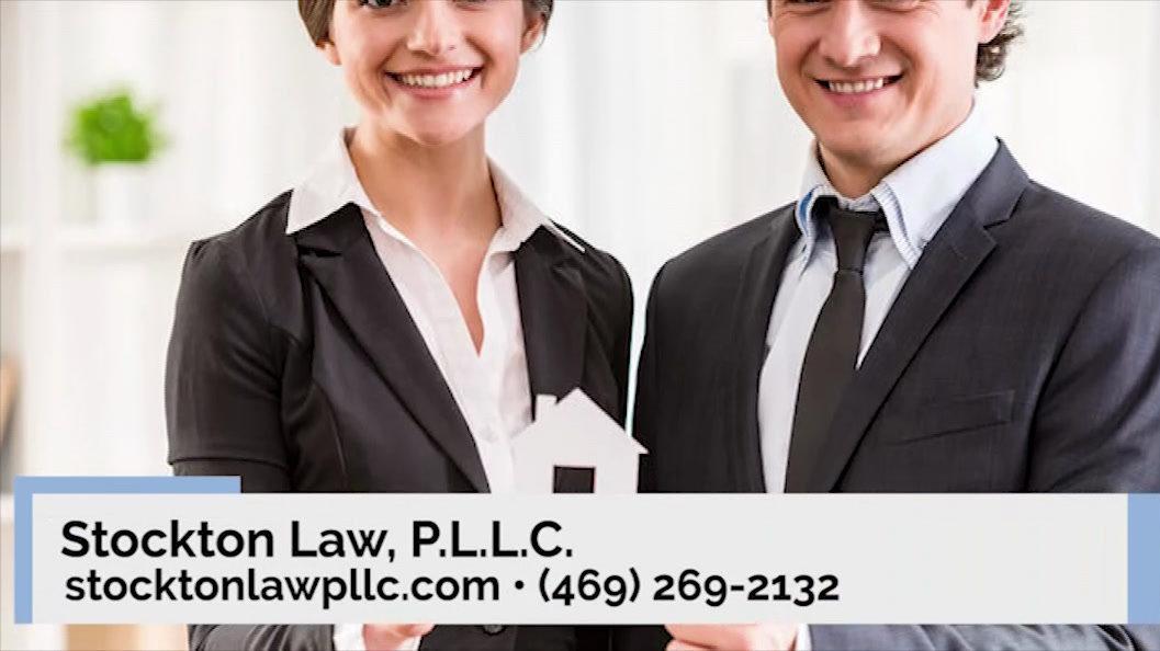 Estate Planning Attorney in Frisco TX, Stockton Law, P.L.L.C.
