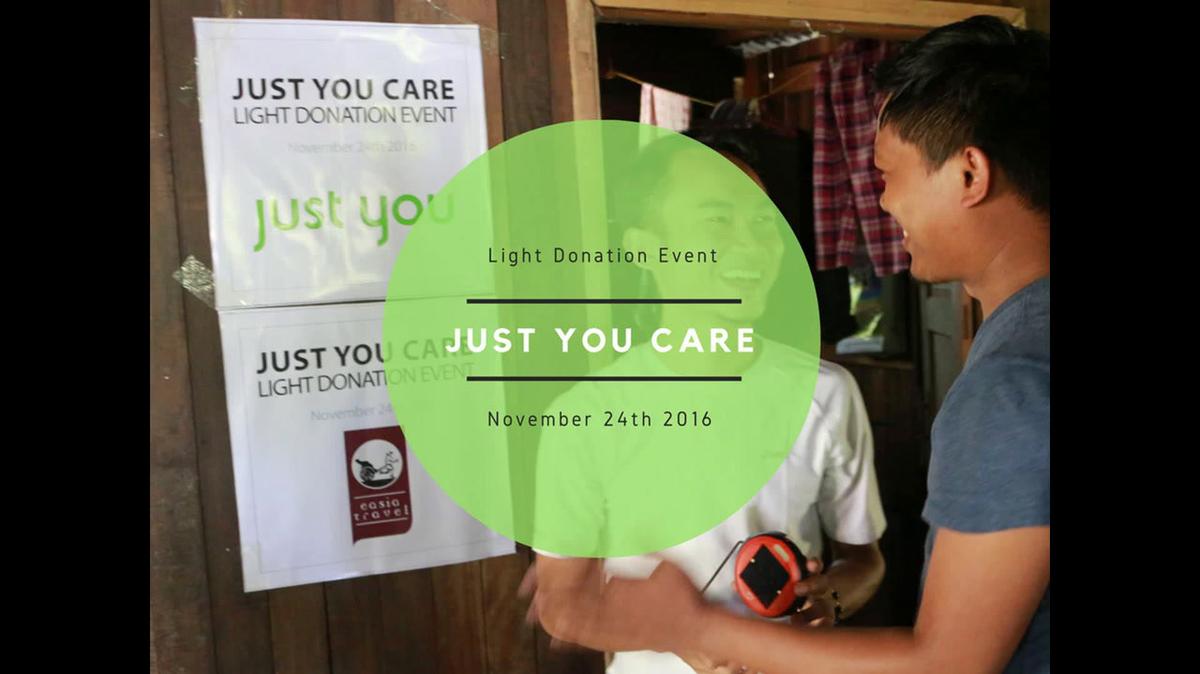 Just You Care - Light Donation in the Ta Man Village