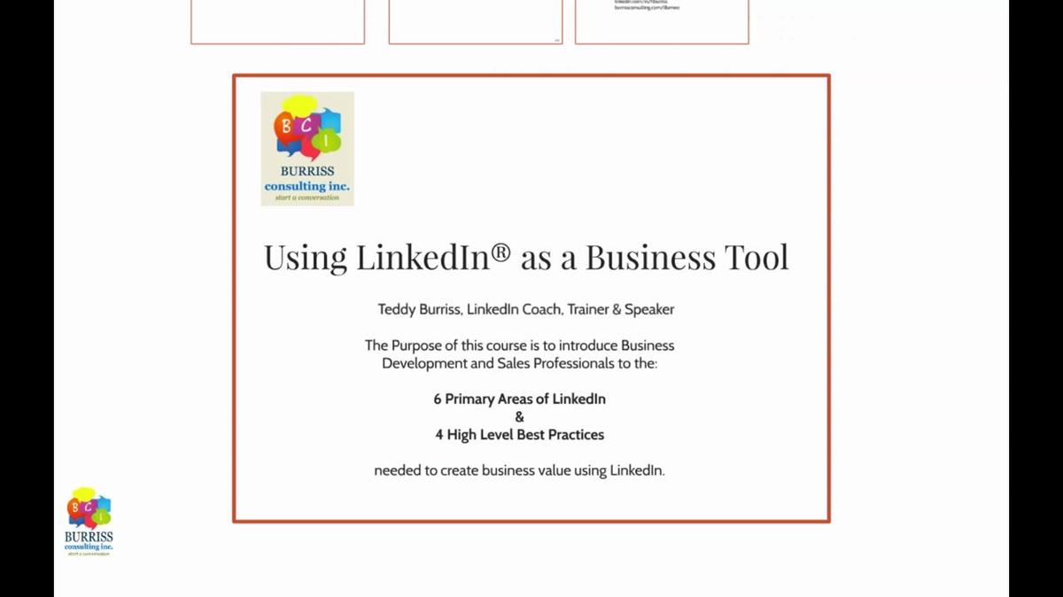 Using LinkedIn as a Business Tool