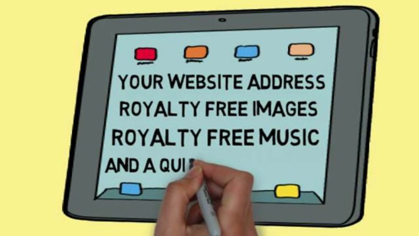 Create a whiteboard doodle video animation from your script