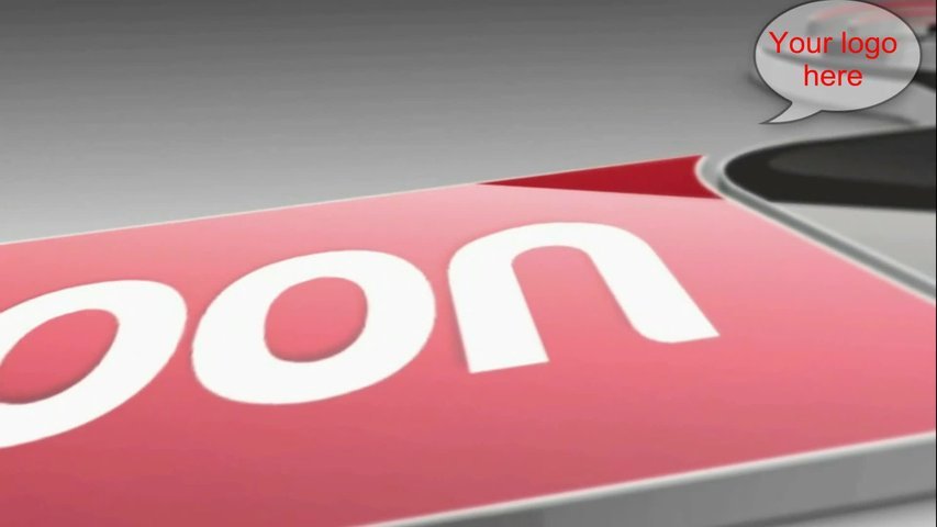 Create this professional 3D logo reveal intro video with cool music