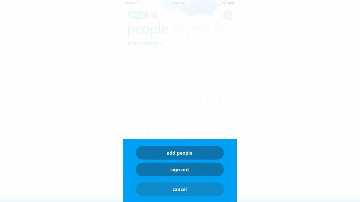 Skype - Menu.mov