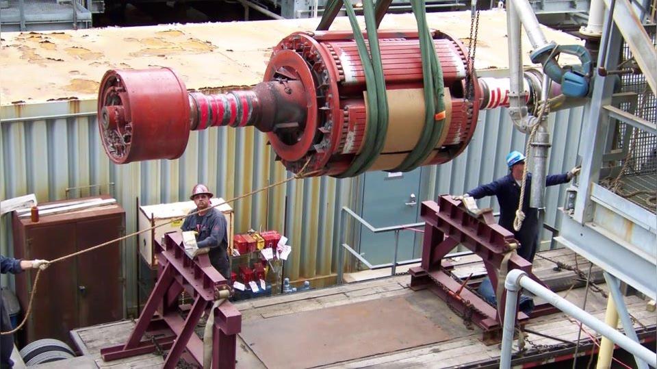 Petroleum Refinery Separation of Rotor from Stator