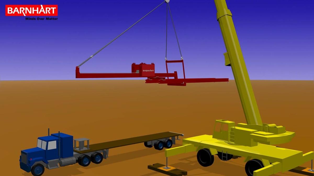 Moveable Counterweight Double Beam