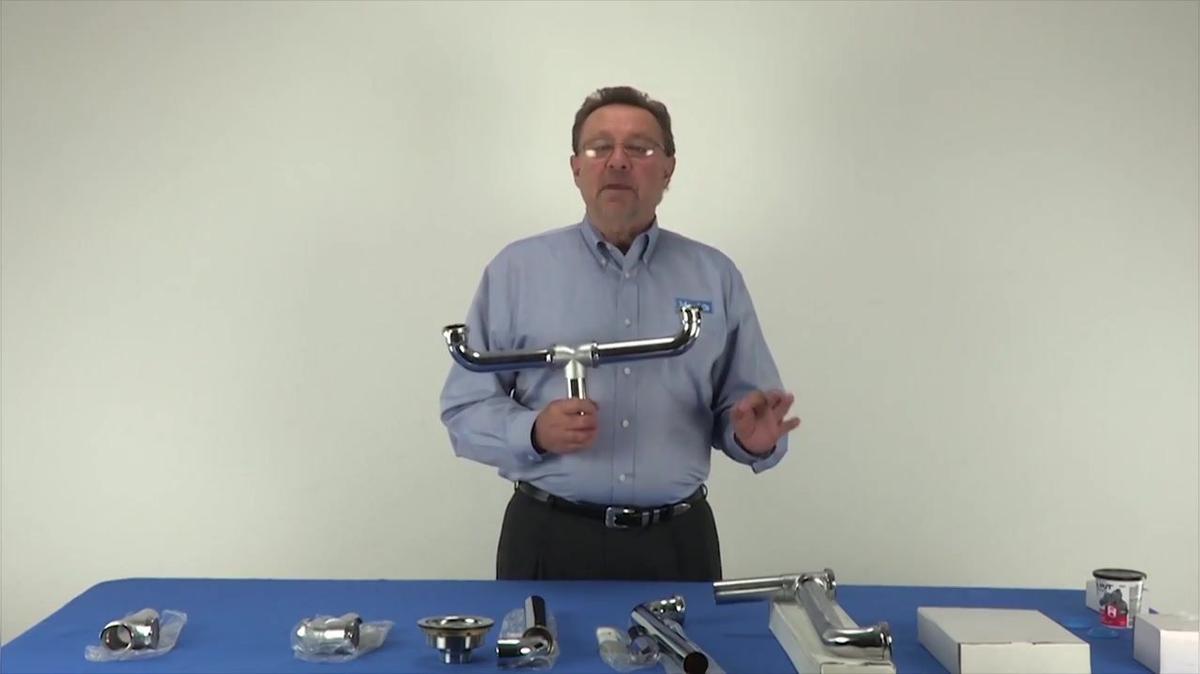 04 Two Compartment Sink Drain Installation