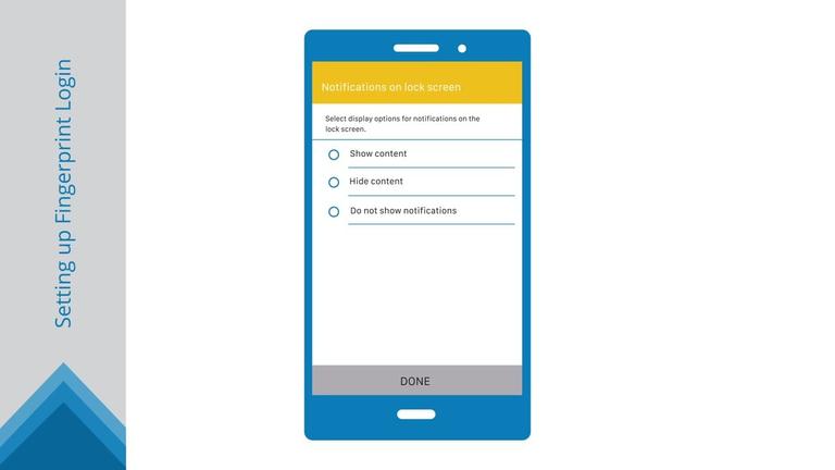 Fingerprint Login
