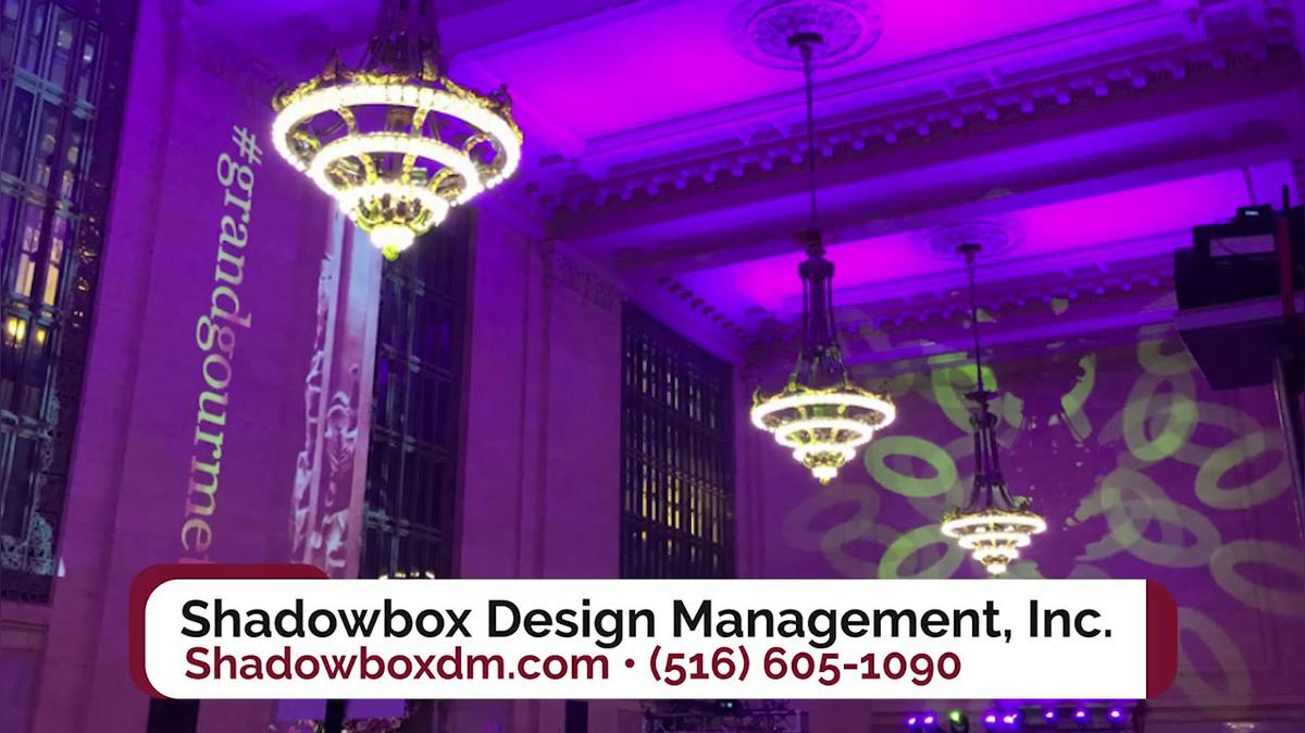 Event Production in Hicksville NY, Shadowbox Design Management, Inc.