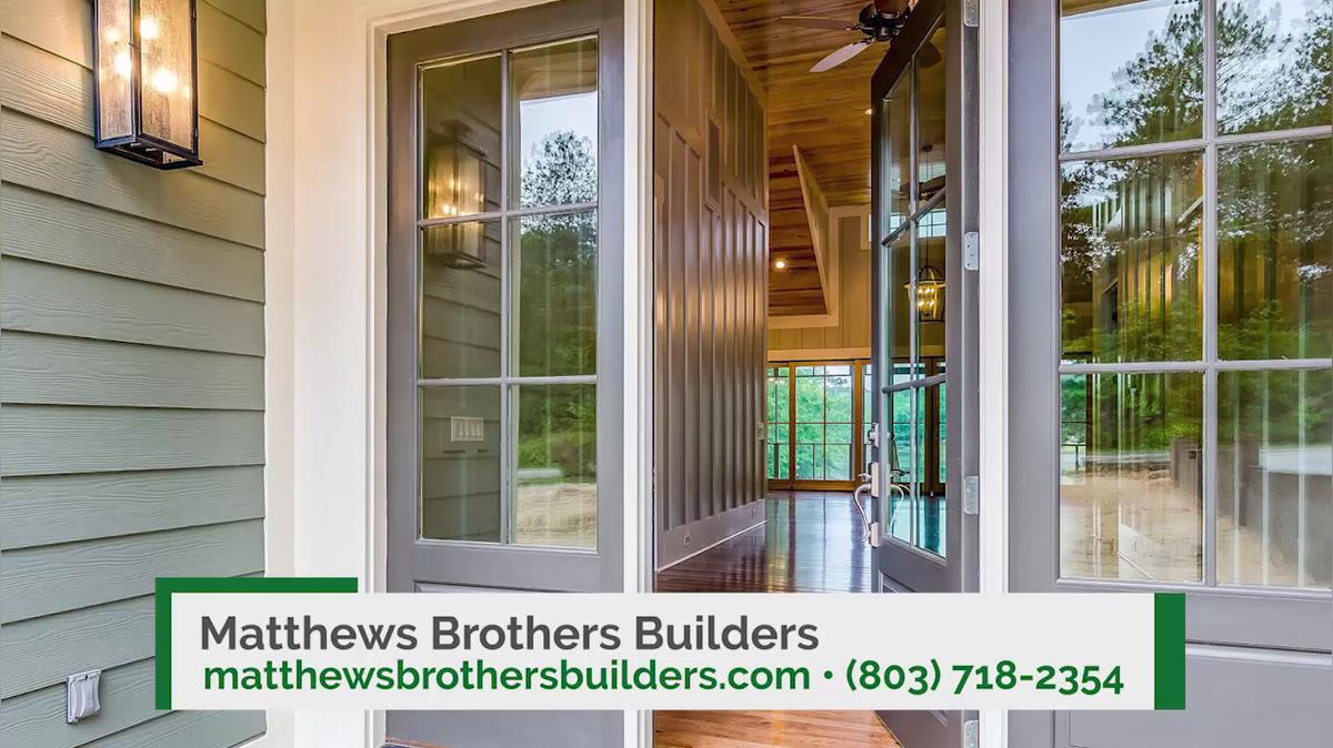 Home Builder in Blackstock SC, Matthews Brothers Builders