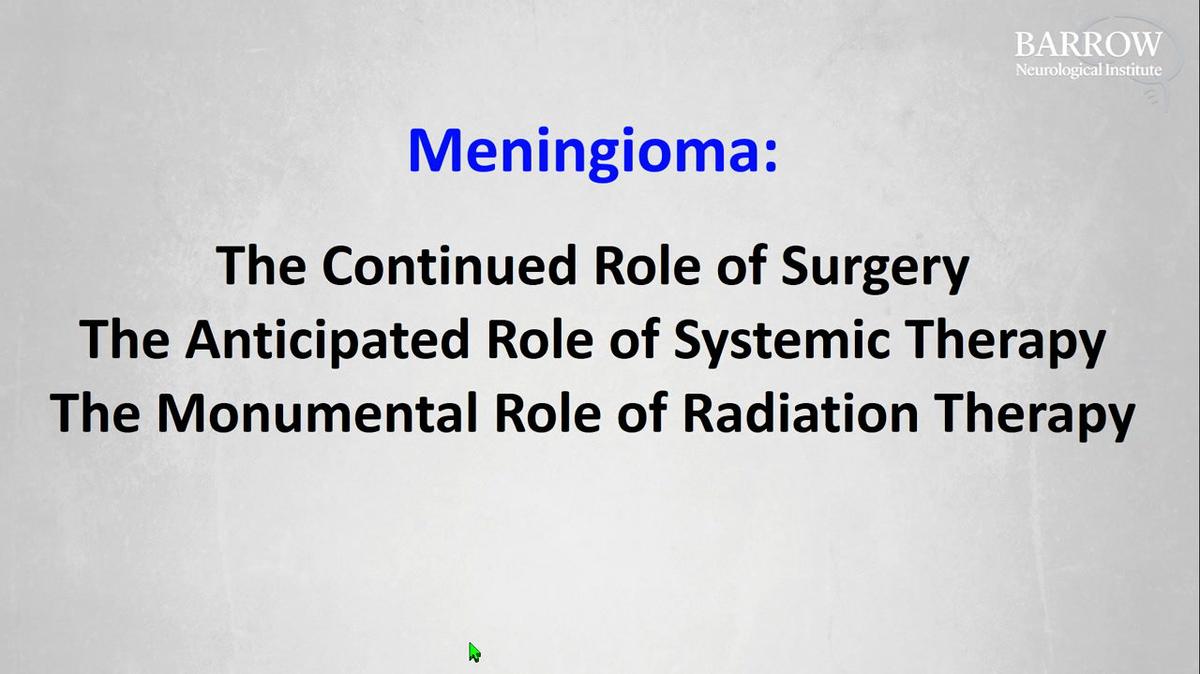 The Continued Role of Surgery, The Anticipated Role of Systemic Therapy, The Monumental Role of Radiation Therapy, Leland Rogers