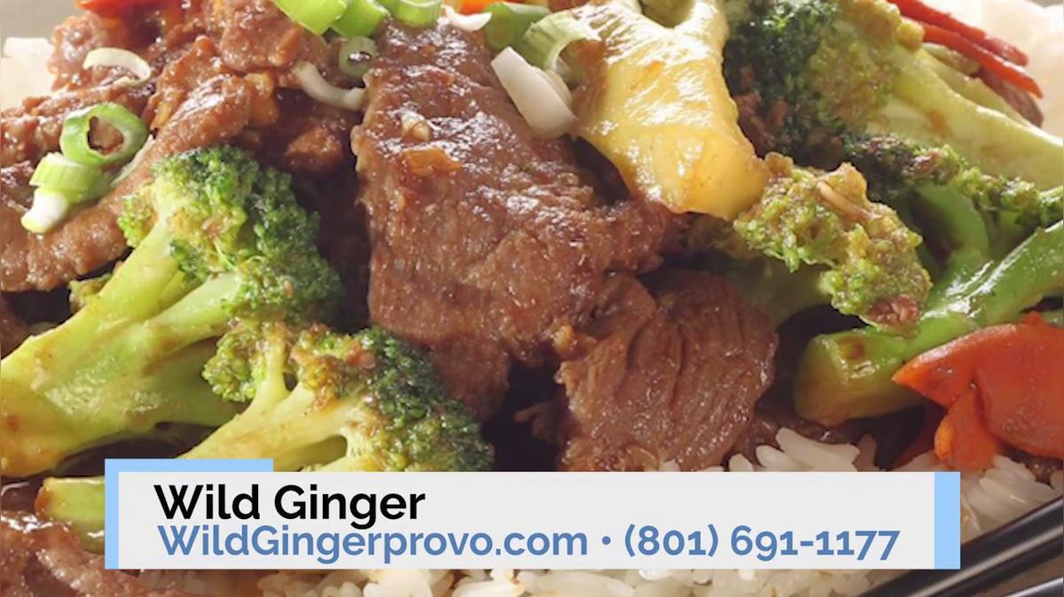 Asian Resturaunt in Provo UT, Wild Ginger