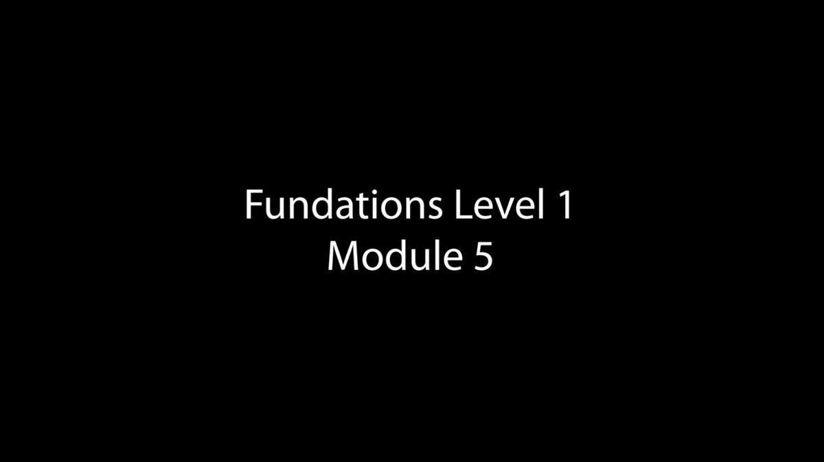 Fundations Level 1 Units 12-14