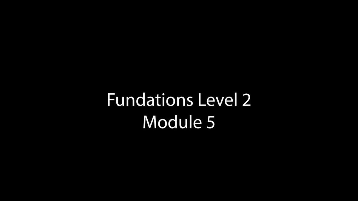 Fundations Level 2 Units 13-17