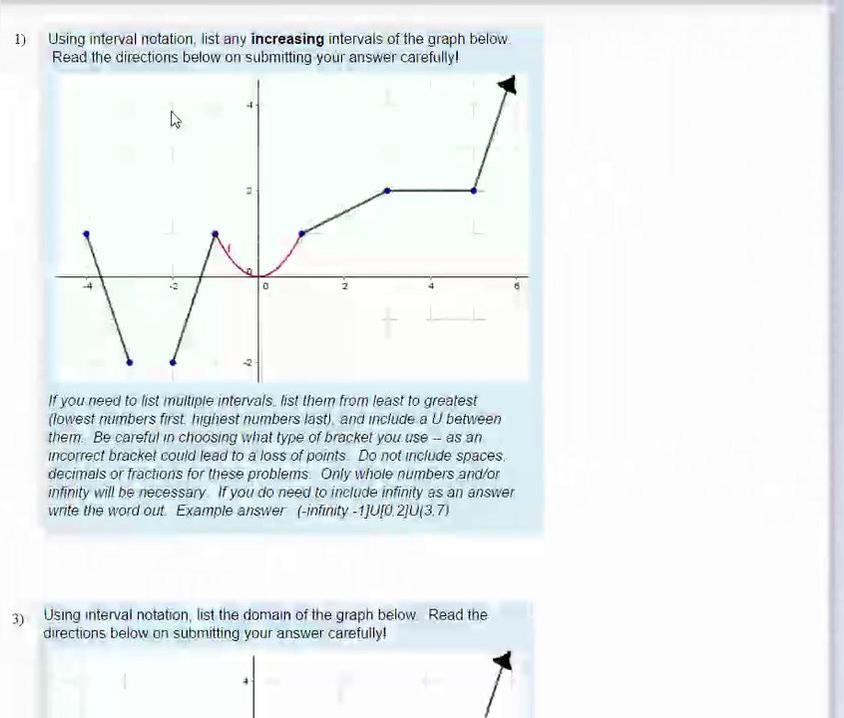 Math I Supplemental Notation and Key Features of Graphs Homework Help Video.mp4