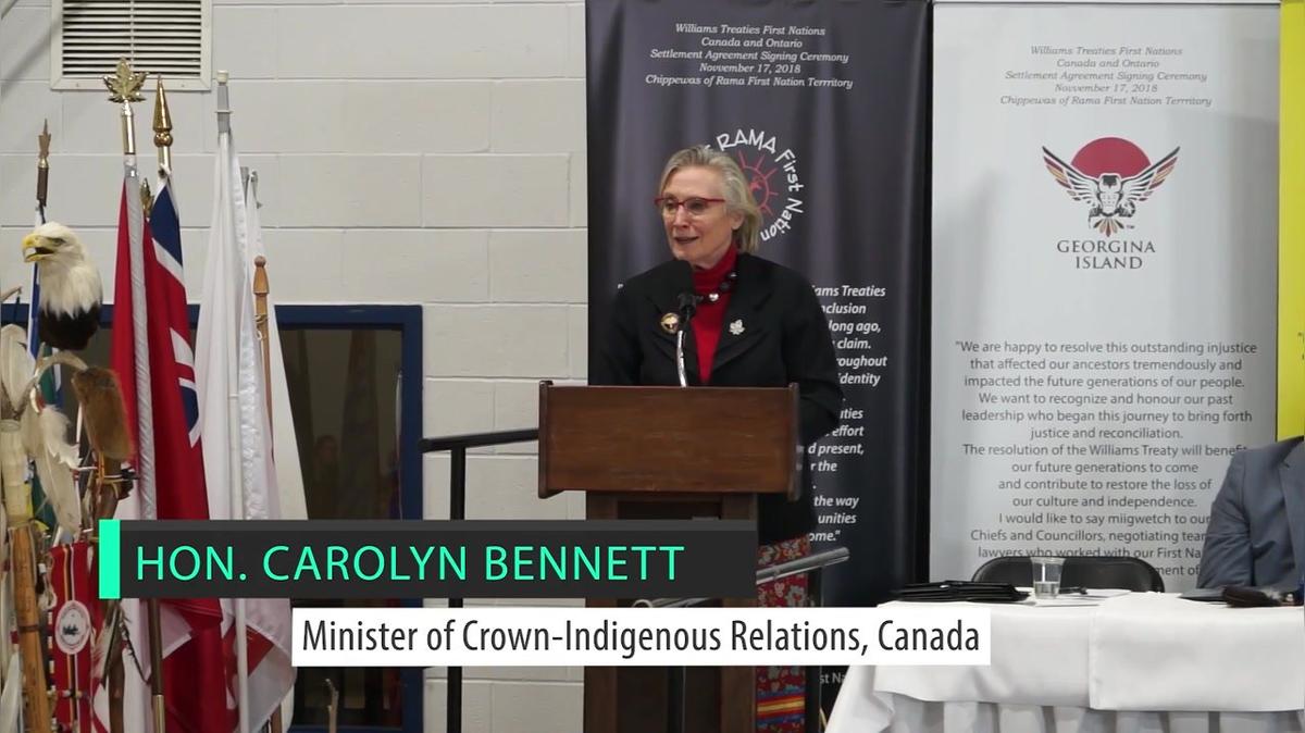 05 - Canada Apology - Hon. Carolyn Bennett