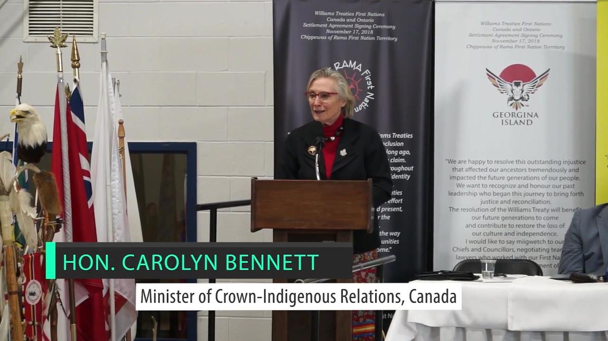 05 - Canada Apology - Hon. Carolyn Bennett