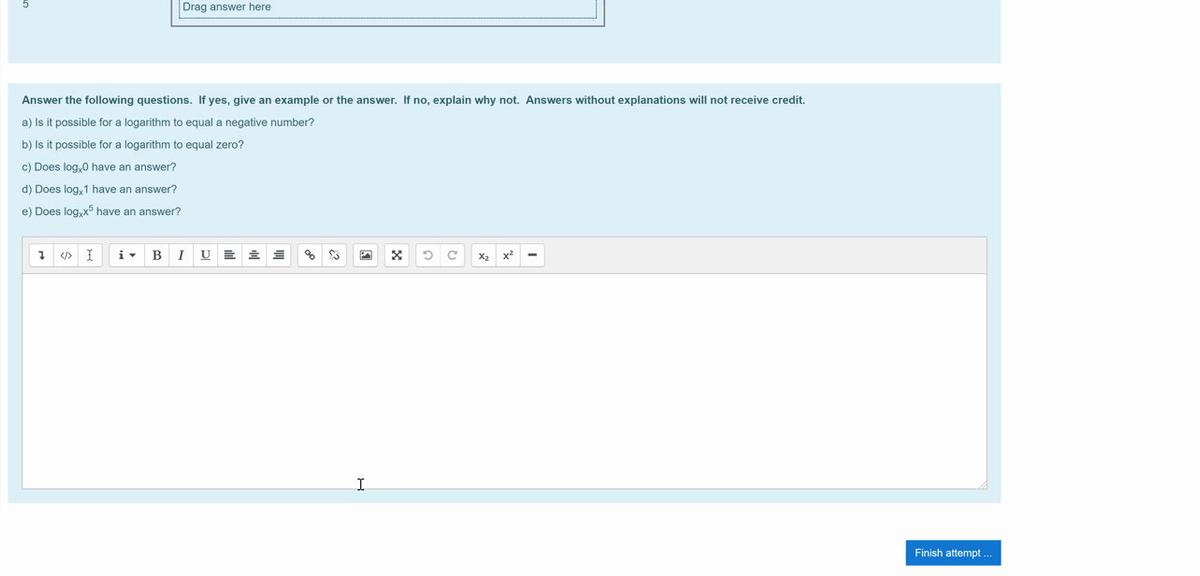 SMIII Homework Help Logarithmic Expressions Yes or No.mp4