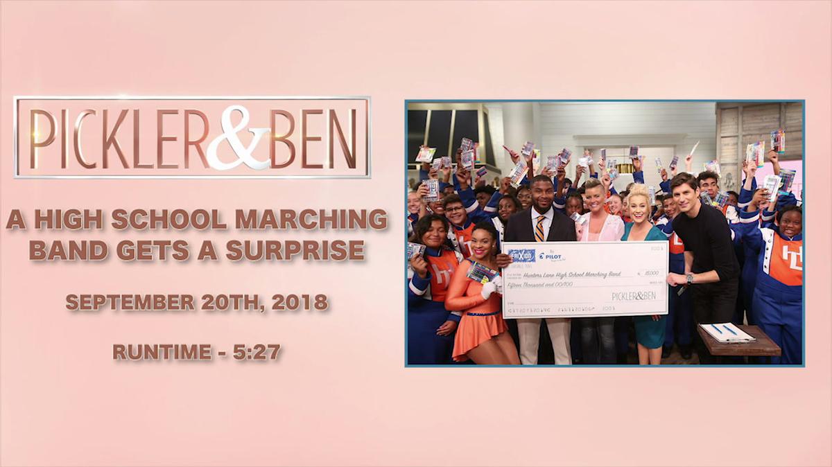 Pilot Pen - A High School Marching Band Gets A Special Surprise! - 9.20.18