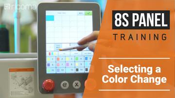 V13 Selecting a Color Change - SWD Panel Training