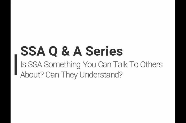 06 SSA Q&amp;A Video 6/8