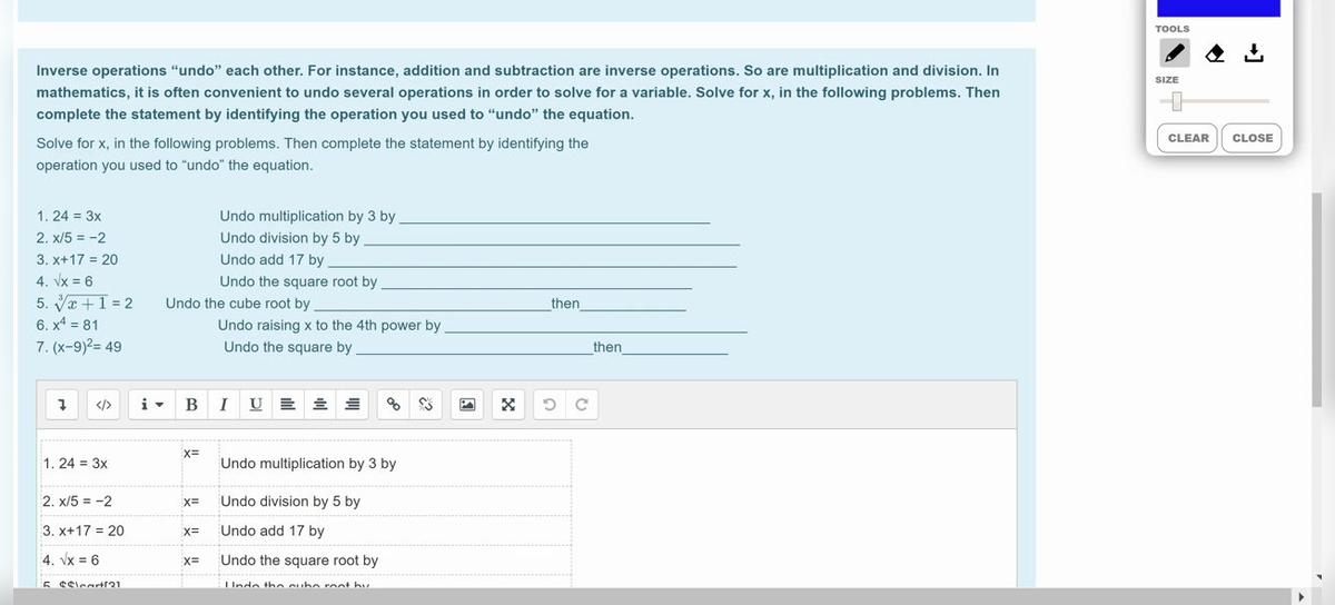 Developing Inverse Functions Homework Help 1.mp4