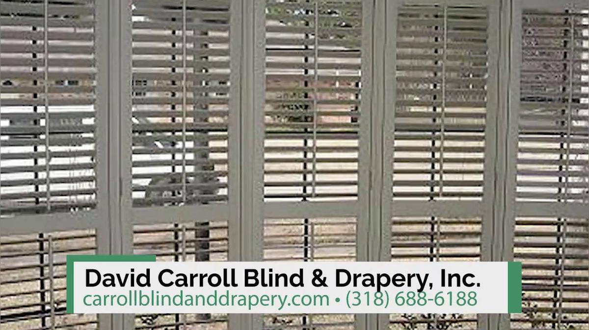 Blinds in Shreveport LA, David Carroll Blind &amp; Drapery, Inc.