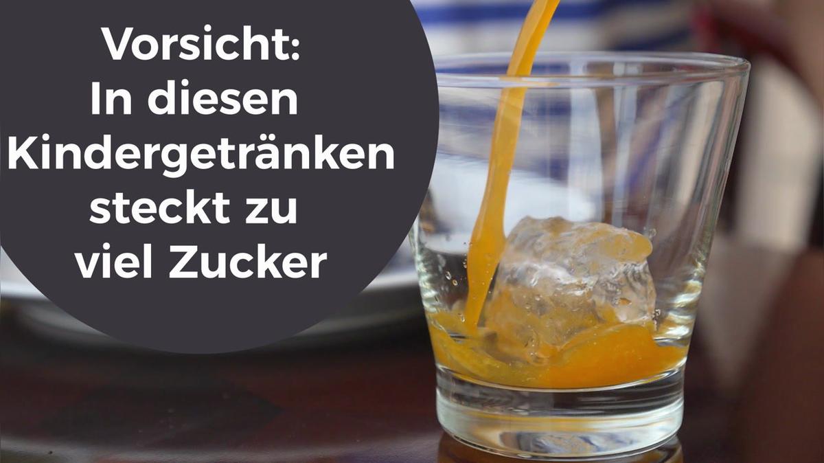 Vorsicht: In diesen Kindergetränken steckt zu viel Zucker