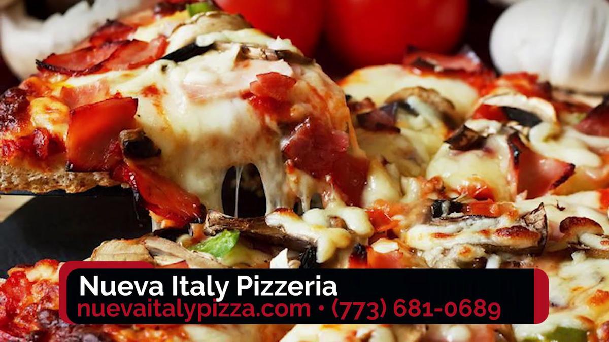 Pizza in Chicago IL, Nueva Italy Pizzeria