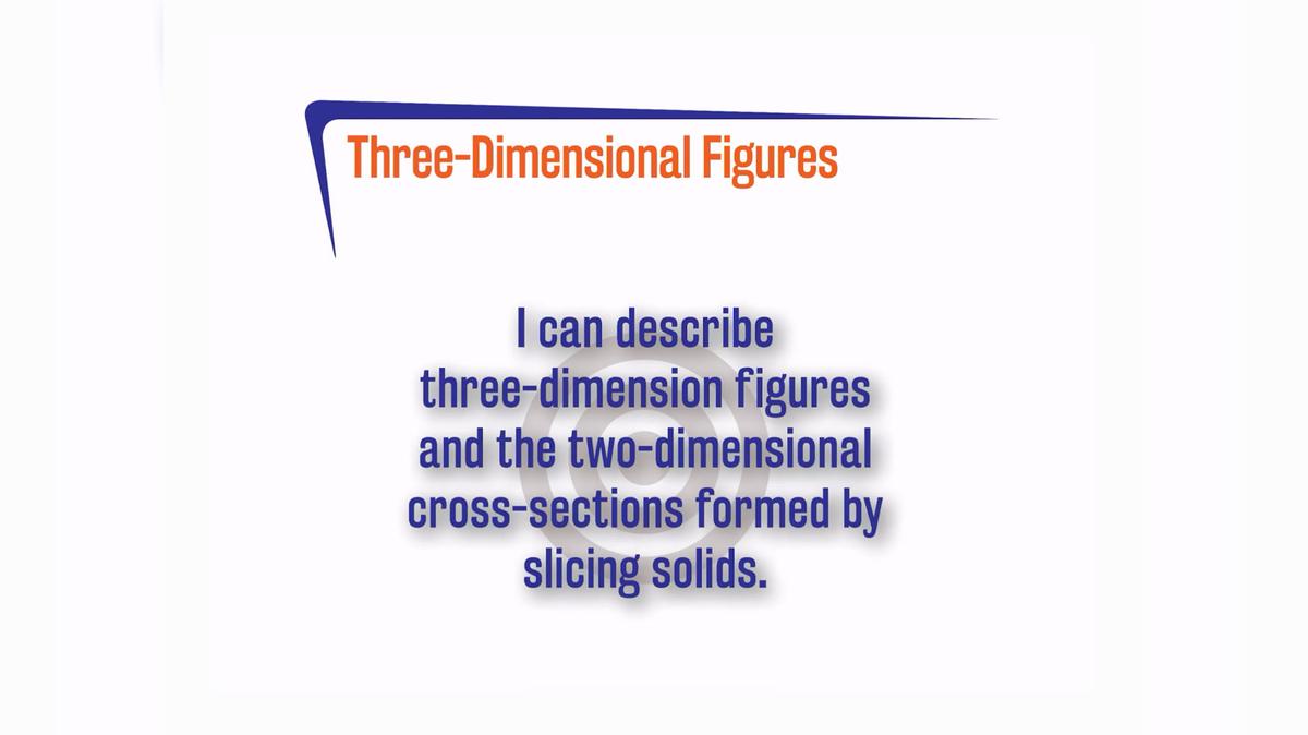 Three Dimensional Figures