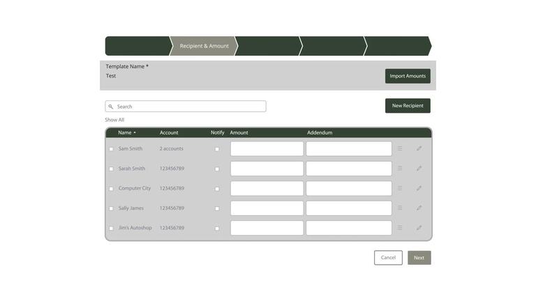 Splitting Payments