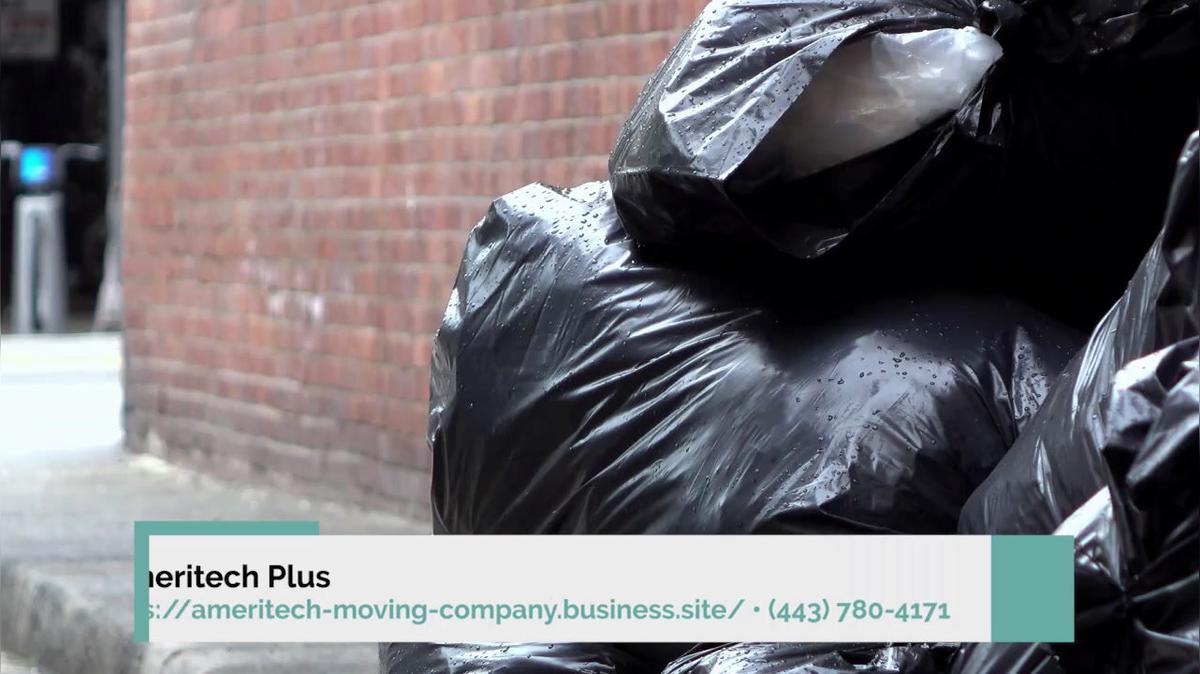 Junk Trash Removal in Baltimore MD, Ameritech Plus