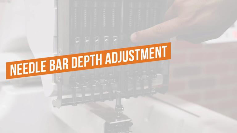 Needle bar depth - EM