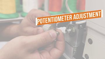 Adjusting the potentiometer - MT