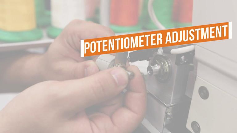 Adjusting the potentiometer - MT