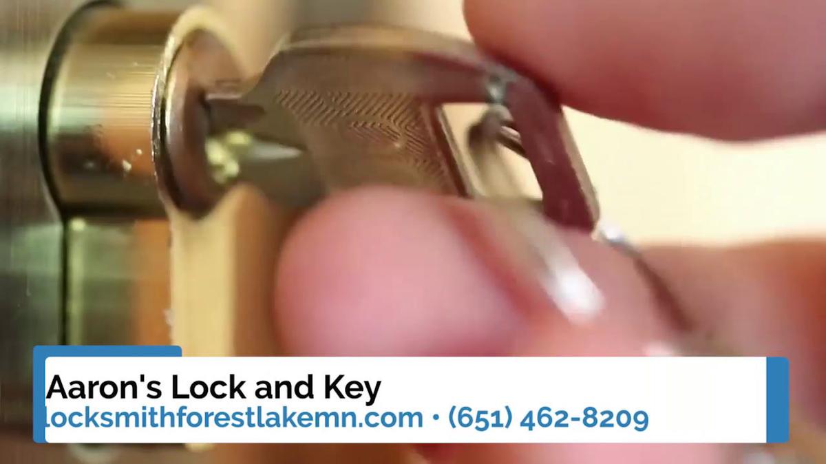 Locksmith in Stacy MN, Aaron's Lock & Key