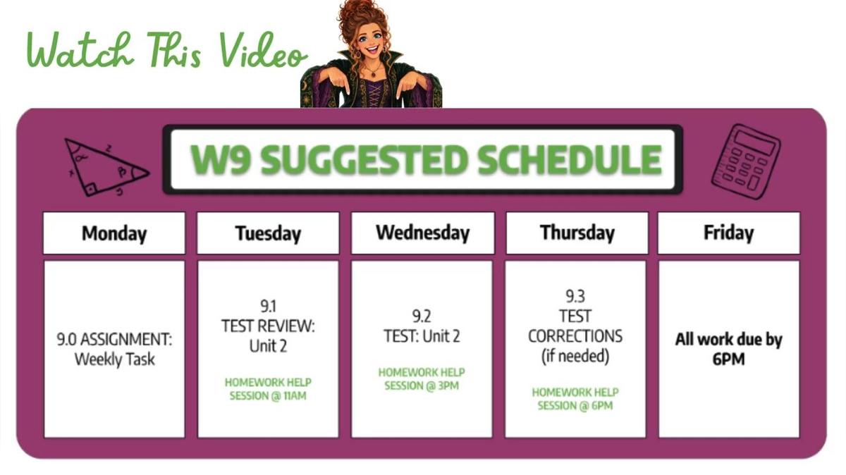 Jensen Week 9  SM1 - Weekly Video