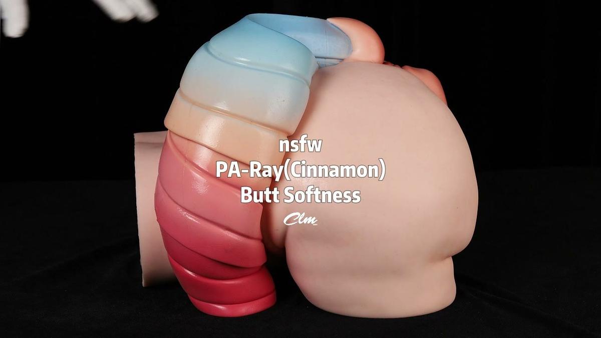 Anime Horse Tail Platinum Silicone Gradient Buttplug Torso