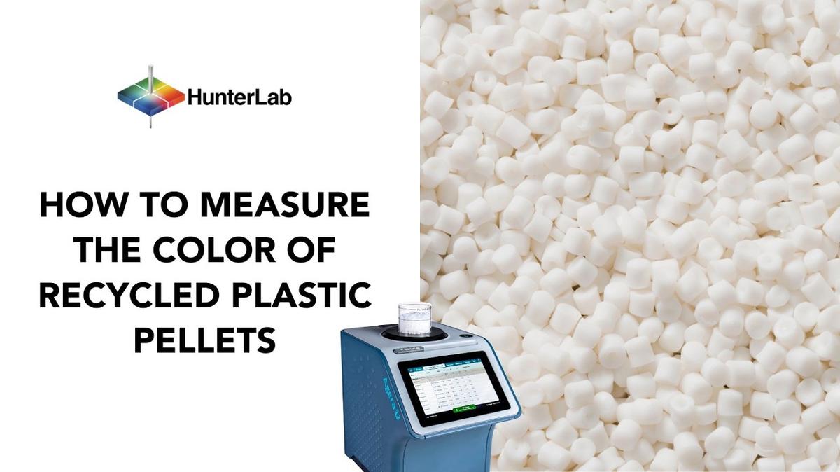 How to Measure the Color of Recycled Plastic Pellets