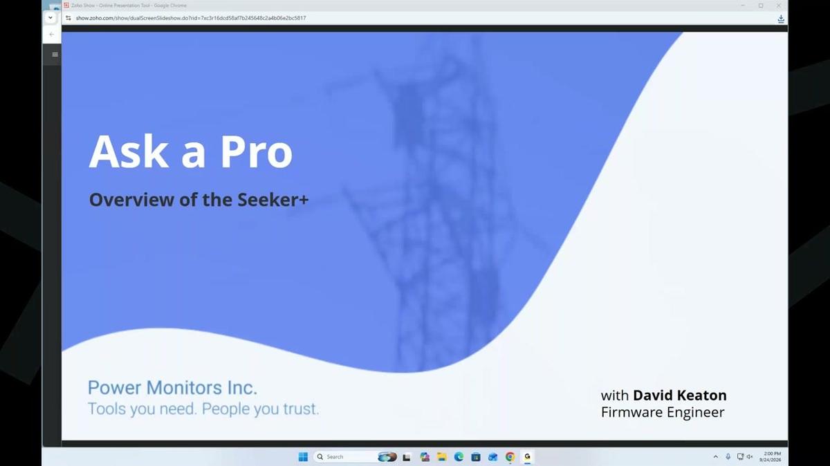 PMI Ask a Pro Webinar_ Overview of the Seeker+