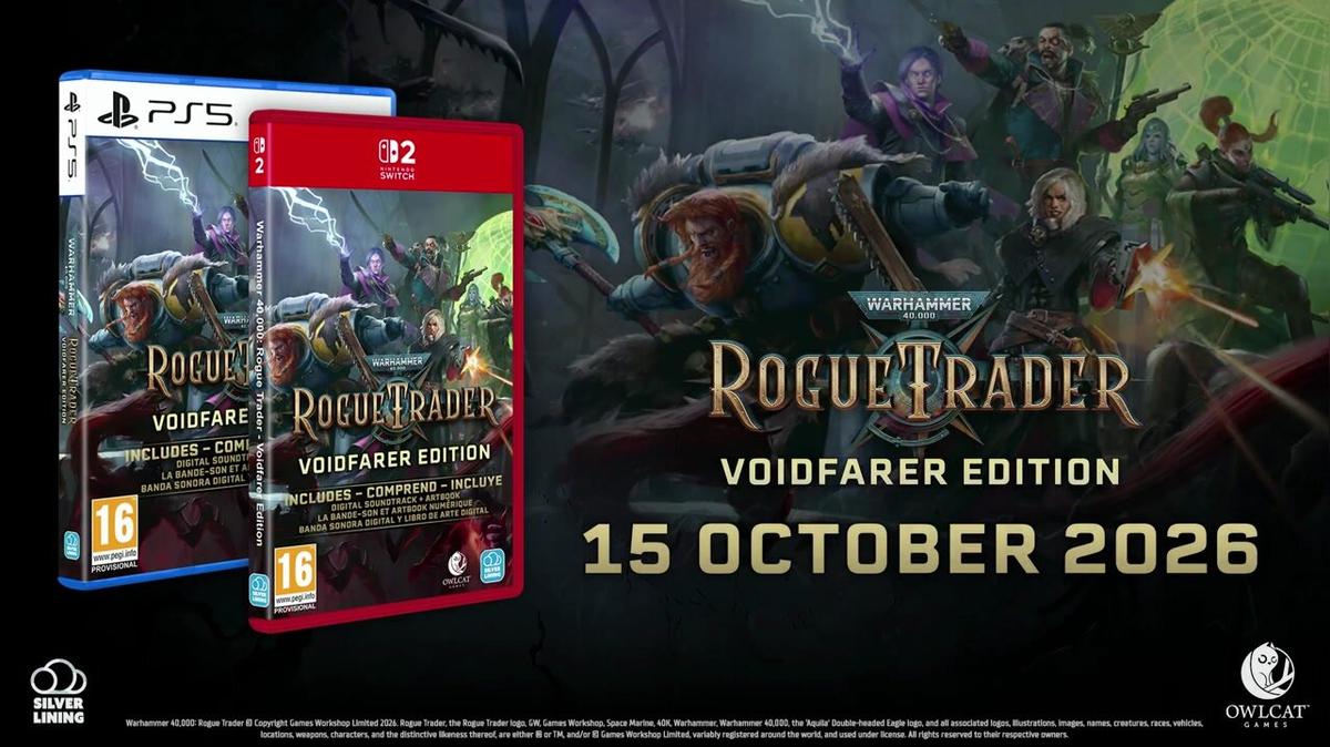 Warhammer 40,000 Rogue Trader - Voidfarer Edition - PEGI 16