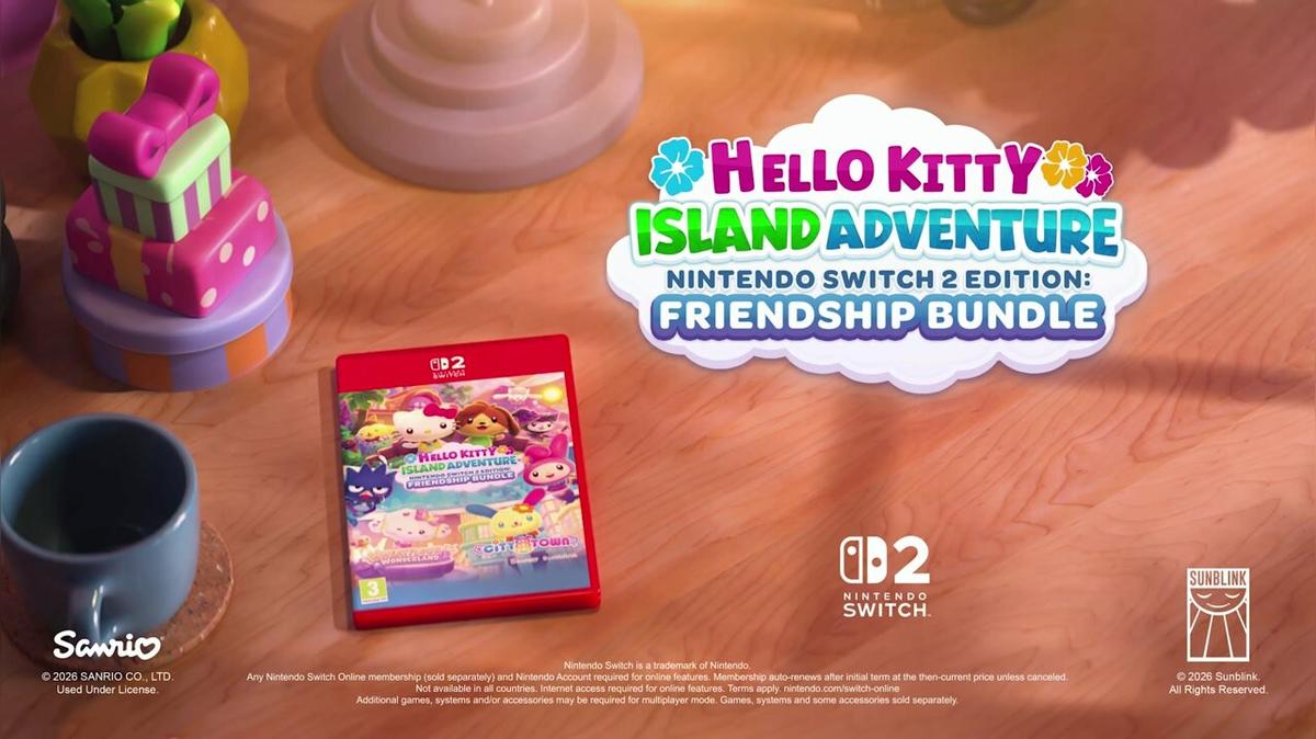 Hello Kitty Island Nintendo Switch™ 2 Edition: Friendship Bundle - PEGI 3