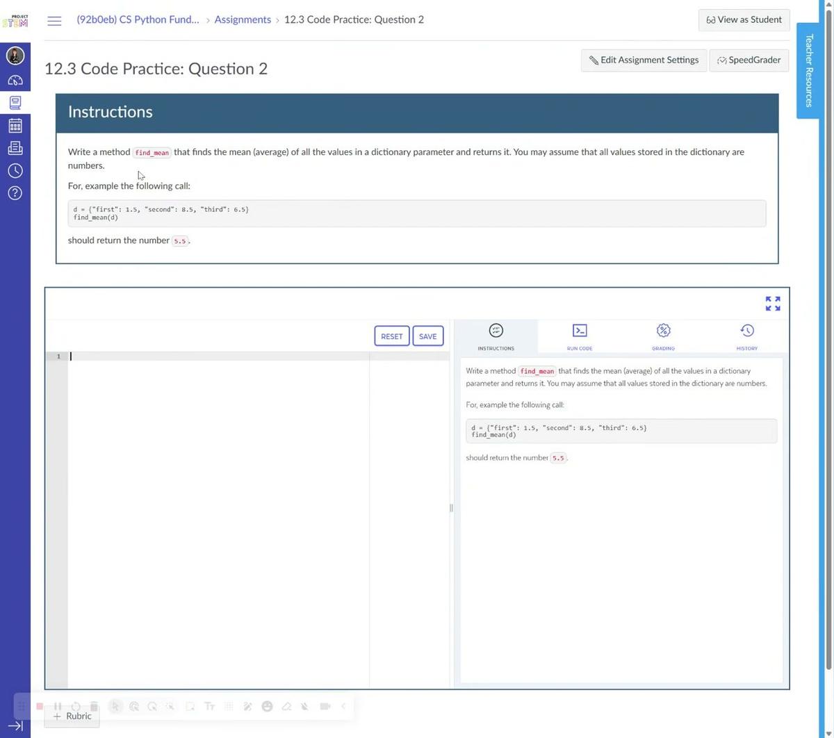12.3 Code Practice_ Question 2