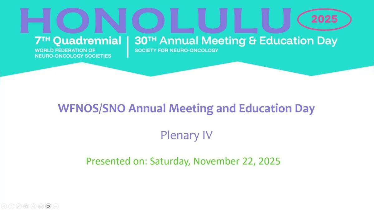 Plenary IV
