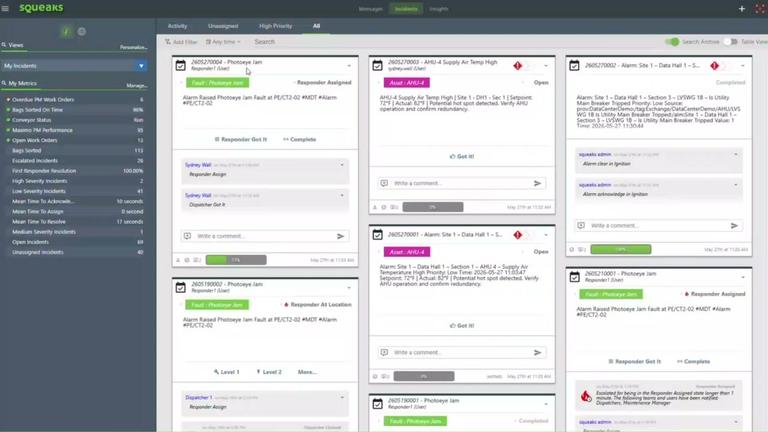 DEMO - Performance Dashboard and Responder Metrics