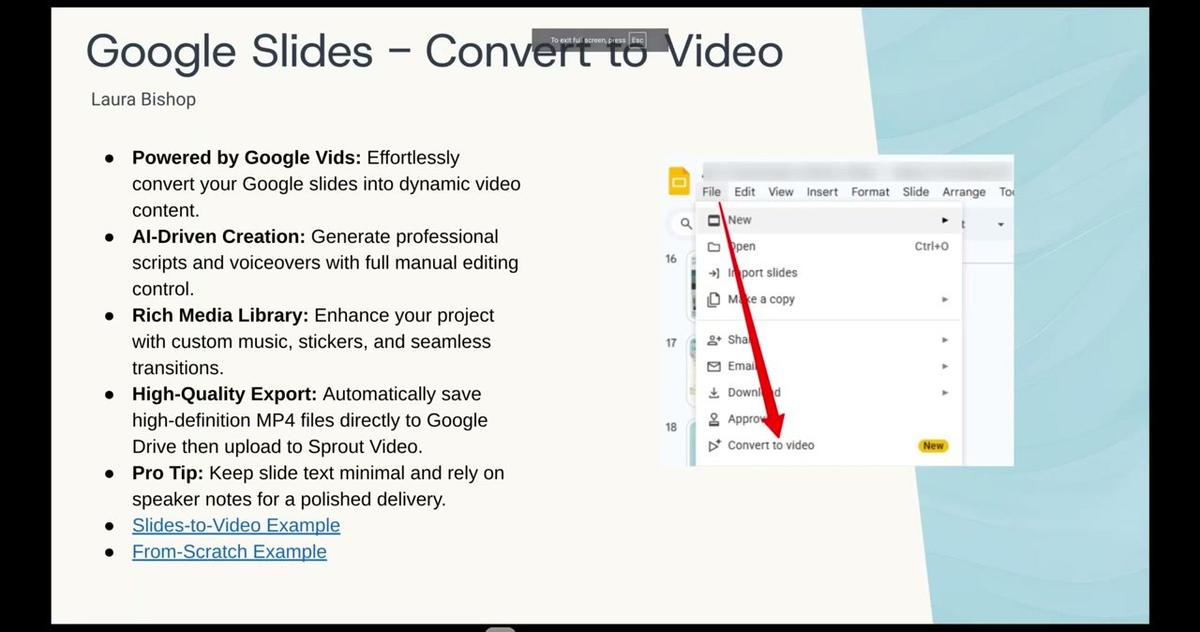 AI Ignite 3/2026 - Convert to Video
